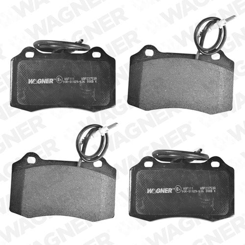 WX-592M - BALATAS SEMIMETALICAS TRASERAS PARA DODGE VIPER 1992-2000