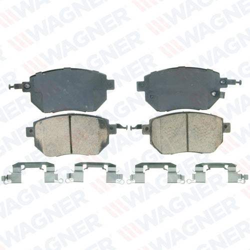 WD-969 - BALATAS CERÁMICAS DELANTERAS PARA NISSAN ALTIMA SE-R 2005-2006