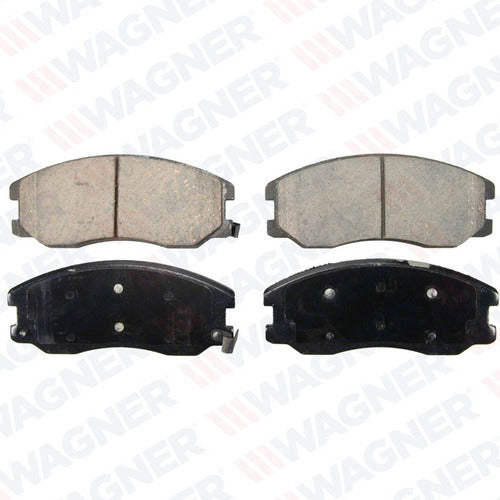 WD-1264 - BALATAS CERÁMICAS DELANTERAS PARA CHEVROLET CAPTIVA SPORT 2008-2015