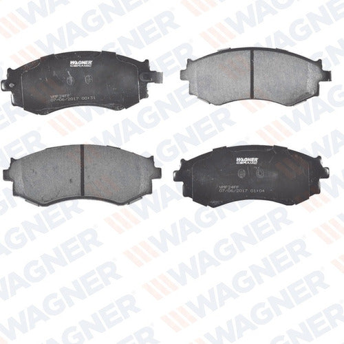 WD-462 - BALATAS CERÁMICAS DELANTERAS PARA NISSAN 240SX 1998-1998