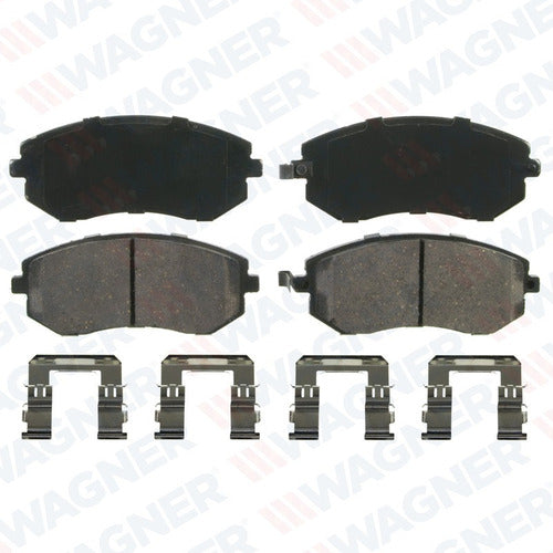 WD-929A - BALATAS CERÁMICAS DELANTERAS PARA SUBARU FORESTER 2007-2010
