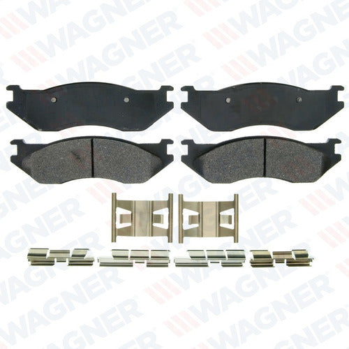 WX-966B - BALATAS SEMIMETALICAS DELANTERAS PARA DODGE DURANGO 2004-2006