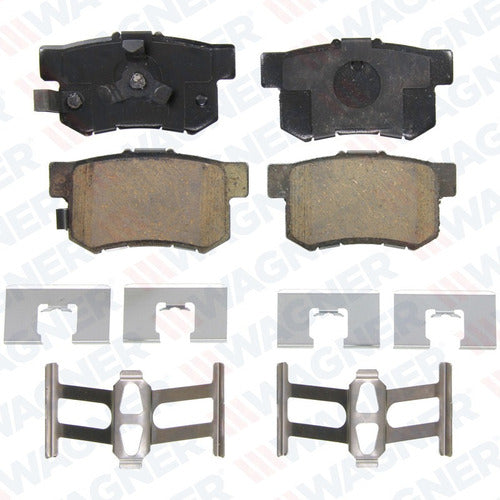 OEX-1086 - BALATAS CERÁMICAS TRASERAS PARA ACURA RDX 2013-2018