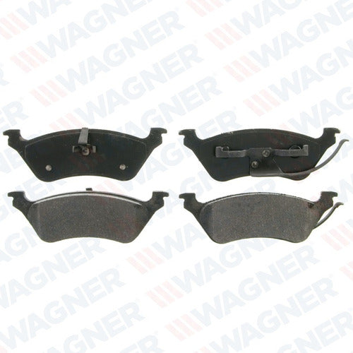 WX-858 - BALATAS SEMIMETALICAS TRASERAS PARA CHRYSLER GRAND VOYAGER 2001-2002