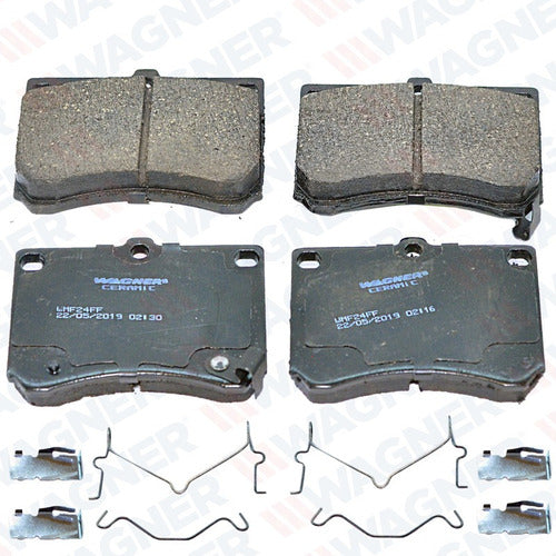 WD-473 - BALATAS CERÁMICAS DELANTERAS PARA FORD ESCORT 1994-2001