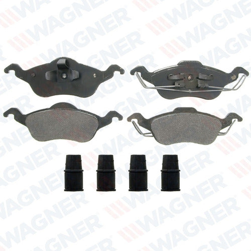 WX-816 - BALATAS SEMIMETALICAS DELANTERAS PARA FORD FOCUS LX 2002-2004