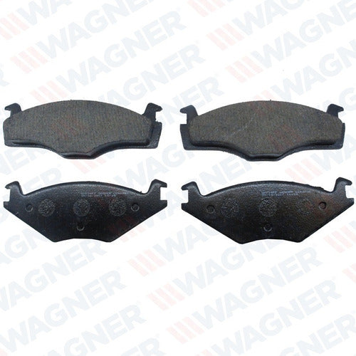 WD-280A - BALATAS CERÁMICAS DELANTERAS PARA VOLKSWAGEN GOLF CL 1993-1993