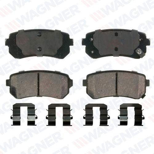 WD-1398 - BALATAS CERÁMICAS TRASERAS PARA HYUNDAI IX35 2015-2015