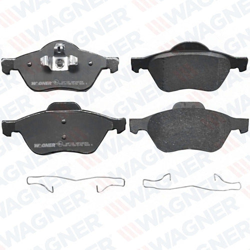 WX-1542 - BALATAS SEMIMETALICAS DELANTERAS PARA RENAULT MEGANE 2005-2008