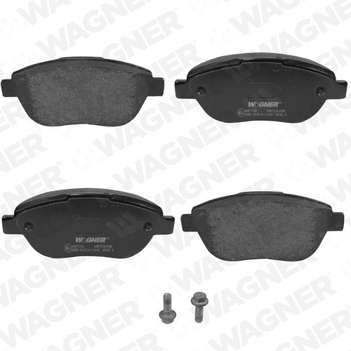WX-1541 - BALATAS SEMIMETALICAS DELANTERAS PARA PEUGEOT 207 COMPACT 2009-2011