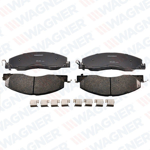 WX-1399S - BALATAS SEMIMETALICAS DELANTERAS PARA DODGE RAM 2500 2009-2010