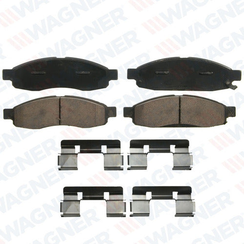 WD-1063 - BALATAS CERÁMICAS DELANTERAS PARA NISSAN ARMADA 2005-2005