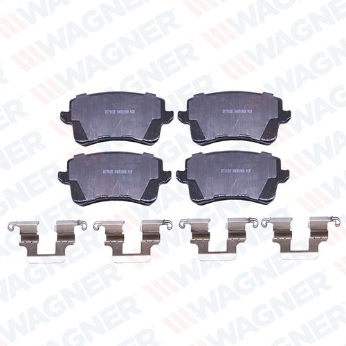 WX-1386 - BALATAS SEMIMETALICAS TRASERAS PARA AUDI A4 2010-2016
