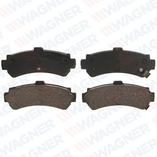 WD-669 - BALATAS CERÁMICAS TRASERAS PARA NISSAN LUCINO 1996-2000