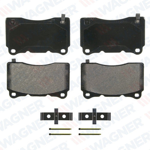 WX-1050 - BALATAS SEMIMETALICAS TRASERAS PARA CADILLAC ATS 2013-2015