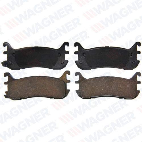 WD-636 - BALATAS CERÁMICAS TRASERAS PARA FORD ESCORT 1997-2001