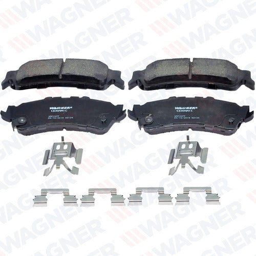 WD-792A - BALATAS CERÁMICAS TRASERAS PARA CADILLAC DEVILLE 1993-2002