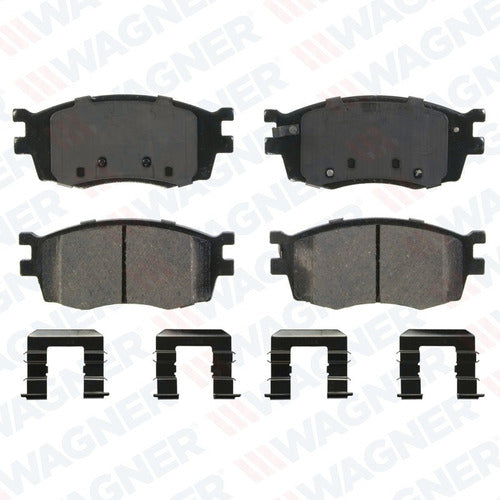 WD-1156 - BALATAS CERÁMICAS DELANTERAS PARA DODGE ATTITUDE 2006-2011