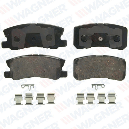 WD-868 - BALATAS CERÁMICAS TRASERAS PARA CHRYSLER 200 2012-2014