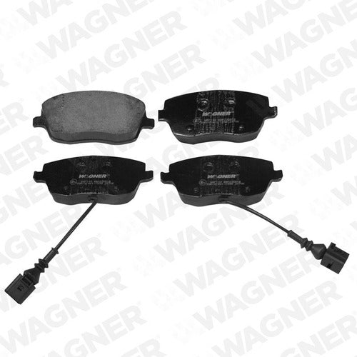 WX-1437M - BALATAS SEMIMETALICAS DELANTERAS PARA SEAT CORDOBA 2003-2009