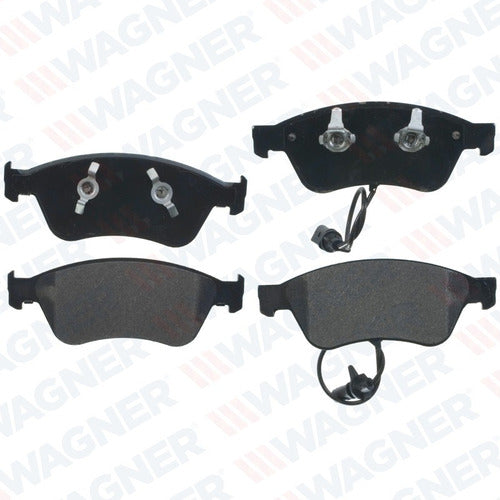 WX-1024 - BALATAS SEMIMETALICAS DELANTERAS PARA AUDI A8 QUATTRO 2004-2010