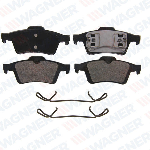 WX-973A - BALATAS SEMIMETALICAS TRASERAS PARA CHEVROLET VECTRA 2003-2008