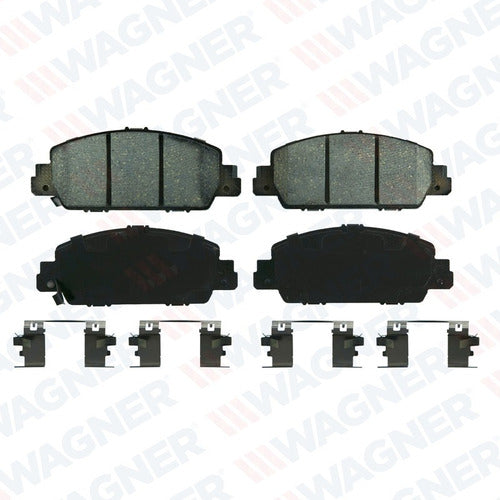 WD-1654 - BALATAS CERÁMICAS DELANTERAS PARA HONDA ACCORD EX 2018-2019