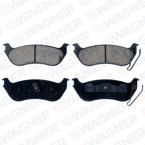 WD-1109 - BALATAS CERÁMICAS TRASERAS PARA FORD EXPLORER 2005-2007