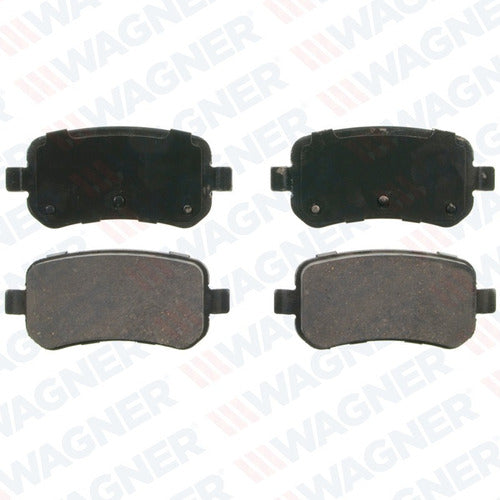 WD-1021 - BALATAS CERÁMICAS TRASERAS PARA FORD FREESTAR 2004-2007
