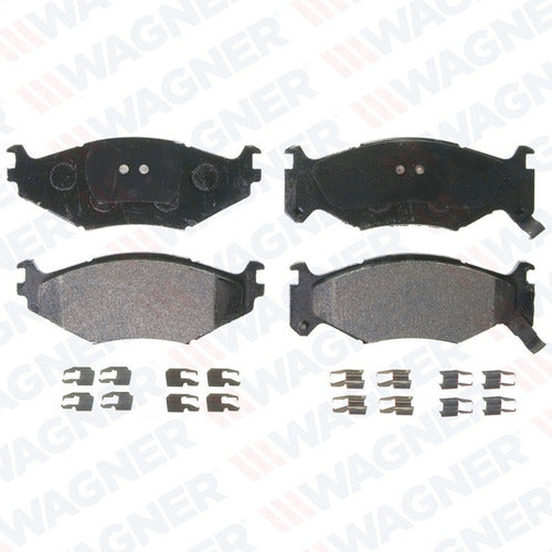 WX-522 - BALATAS SEMIMETALICAS DELANTERAS PARA CHRYSLER GRAND VOYAGER 1995-1995