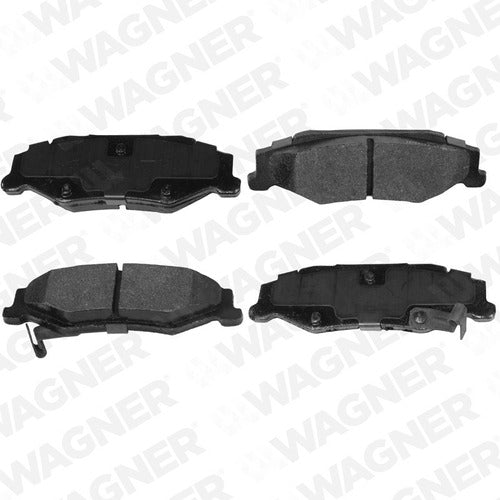 WX-732B - BALATAS SEMIMETALICAS TRASERAS PARA CHEVROLET CORVETTE BASE 2006-2011