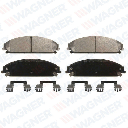 WX-1058S - BALATAS SEMIMETALICAS DELANTERAS PARA CHRYSLER 300 2005-2017