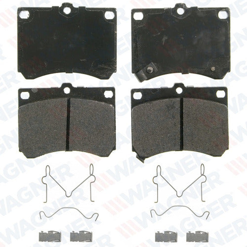 WX-473 - BALATAS SEMIMETALICAS DELANTERAS PARA FORD ESCORT 1994-2001