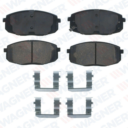 WD-1397 - BALATAS CERÁMICAS DELANTERAS PARA KIA FORTE 2019-2023