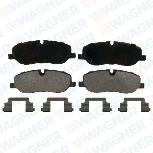 WX-1098 - BALATAS SEMIMETALICAS DELANTERAS PARA LAND ROVER LR3 2005-2008
