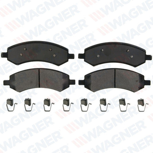 WX-1084 - BALATAS SEMIMETALICAS DELANTERAS PARA CHRYSLER ASPEN 2007-2009