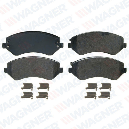 WX-856 - BALATAS SEMIMETALICAS DELANTERAS PARA CHRYSLER GRAND VOYAGER 2001-2002