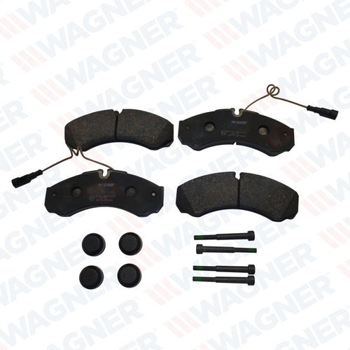 WX-1487 - BALATAS SEMIMETALICAS TRASERAS PARA NISSAN CABSTAR 2008-2011