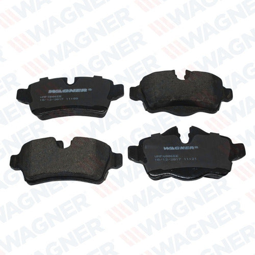 WX-1309 - BALATAS SEMIMETALICAS TRASERAS PARA MINI COOPER S CLUBMAN 2008-2008