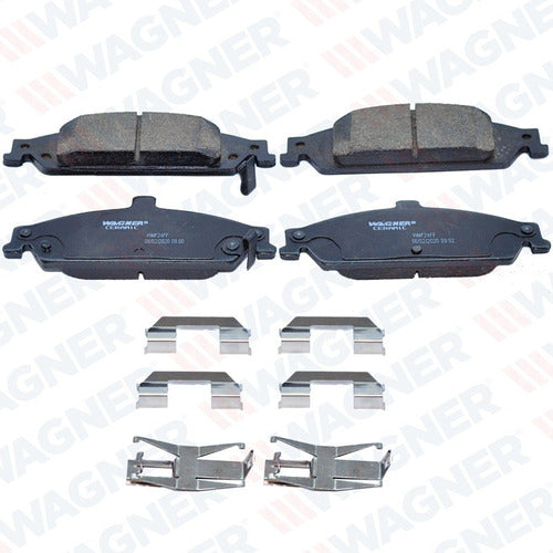 WX-727 - BALATAS SEMIMETALICAS DELANTERAS PARA CHEVROLET MALIBU 1997-2003