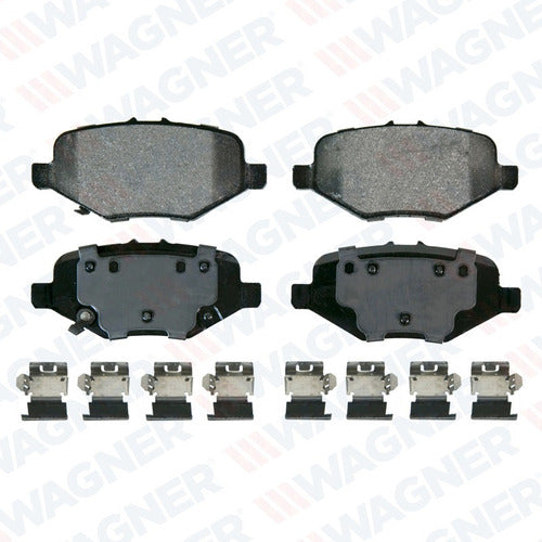 WX-1612 - BALATAS SEMIMETALICAS TRASERAS PARA FORD EXPLORER 2013-2016