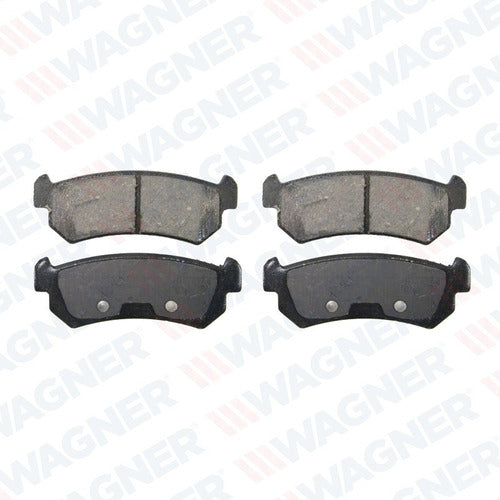 WD-1036 - BALATAS CERÁMICAS TRASERAS PARA CHEVROLET OPTRA 2006-2006