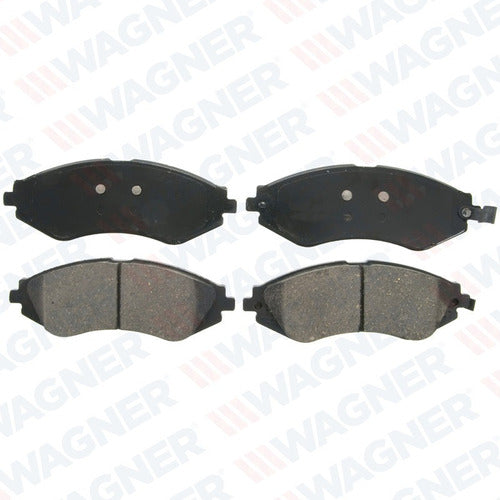 WD-1035 - BALATAS CERÁMICAS DELANTERAS PARA CHEVROLET AVEO 2008-2017