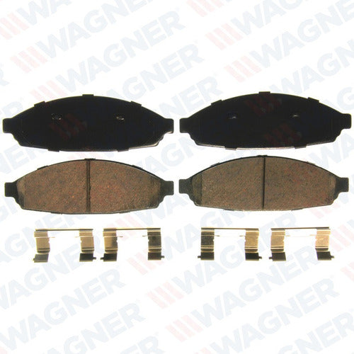 WD-931 - BALATAS CERÁMICAS DELANTERAS PARA LINCOLN TOWN CAR 2003-2007