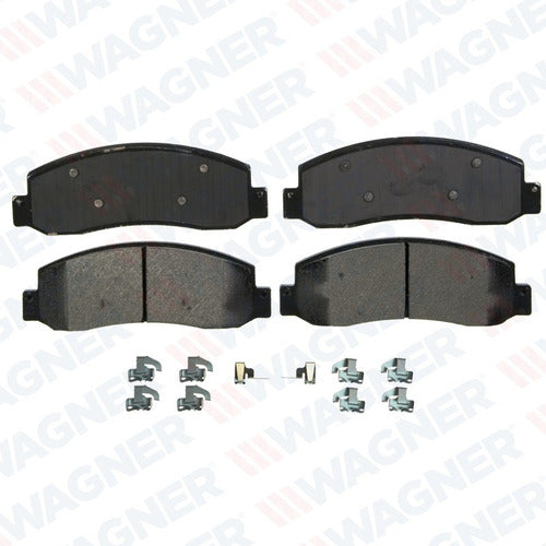WX-1069 - BALATAS SEMIMETALICAS DELANTERAS PARA FORD F-350 2005-2009