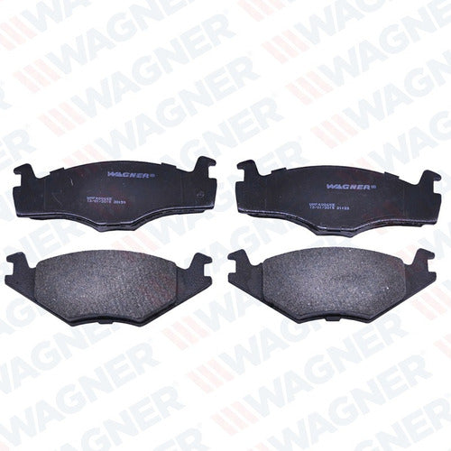 WX-280 - BALATAS SEMIMETALICAS DELANTERAS PARA VOLKSWAGEN ATLANTIC 1984-1987