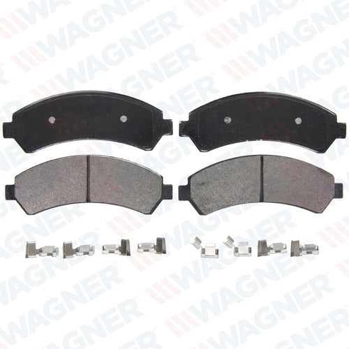 WX-726 - BALATAS SEMIMETALICAS DELANTERAS PARA CHEVROLET BLAZER 1998-2002