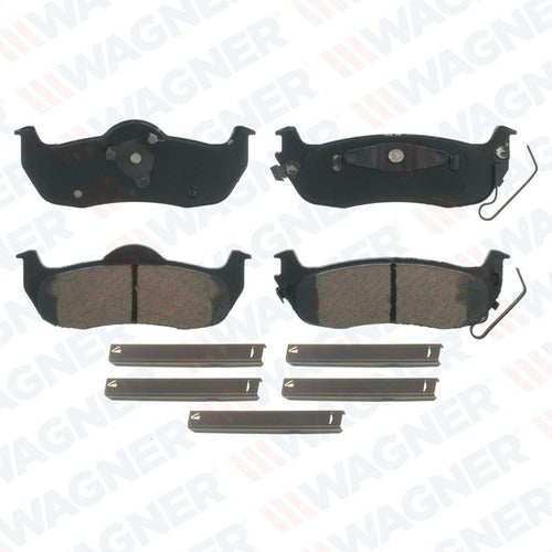 WX-1041S - BALATAS SEMIMETALICAS TRASERAS PARA NISSAN ARMADA 2005-2015