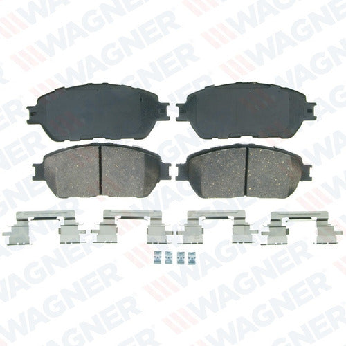 WD-906A - BALATAS CERÁMICAS DELANTERAS PARA TOYOTA SIENNA 2004-2010