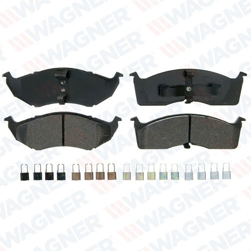 WX-591 - BALATAS SEMIMETALICAS DELANTERAS PARA CHRYSLER CONCORDE 1993-1997
